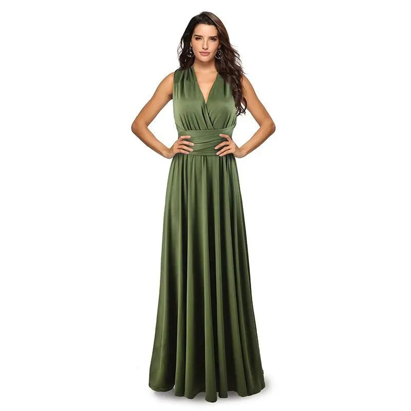 Saphira – Long bohemian dress with an imperial look