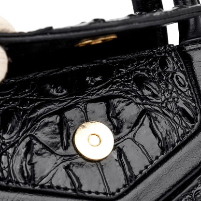 Crocélia – Le sac effet croco au luxe affirmé