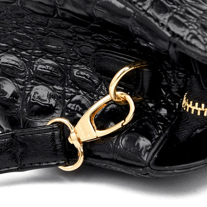 Crocélia – Le sac effet croco au luxe affirmé