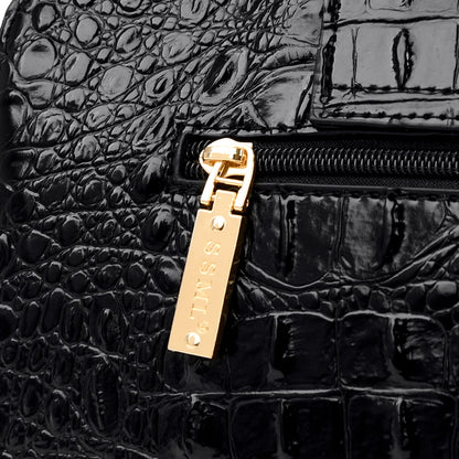 Crocélia – Le sac effet croco au luxe affirmé