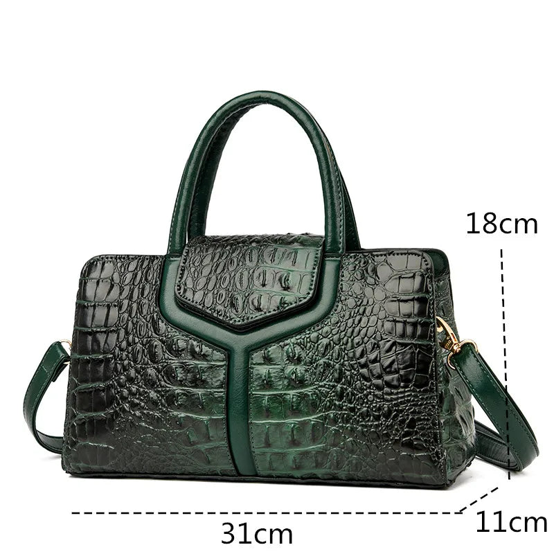Crocélia – Le sac effet croco au luxe affirmé